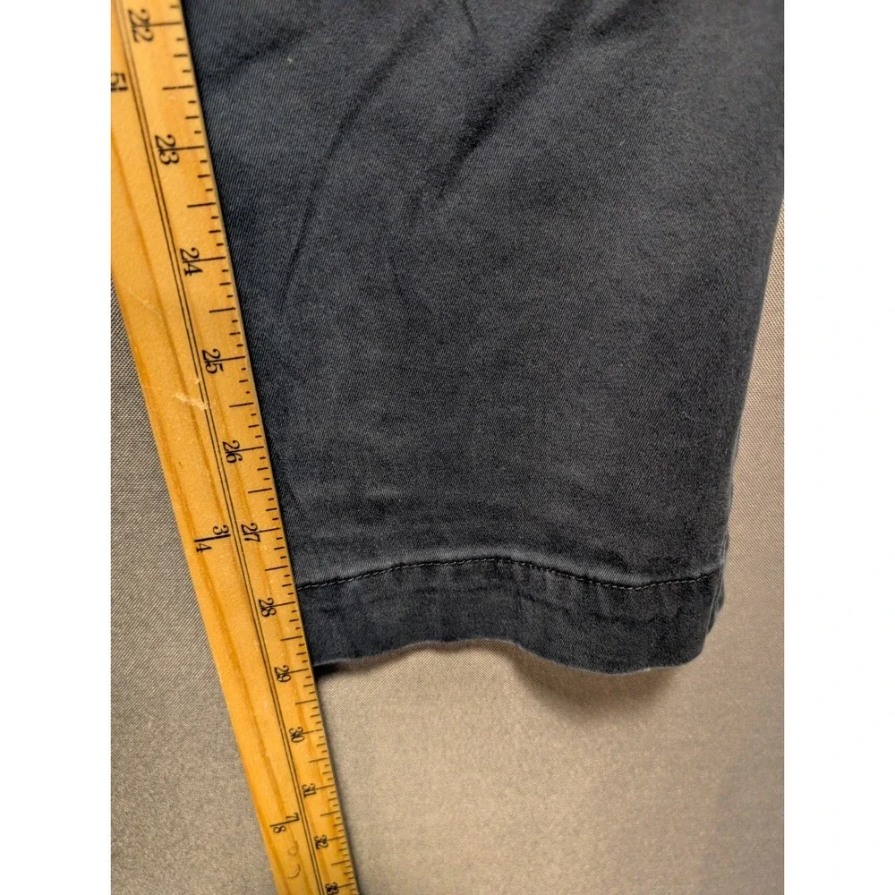 Banana Republic Aiden Chino Pants Mens 32x32 Black Casual Tailoring Performance